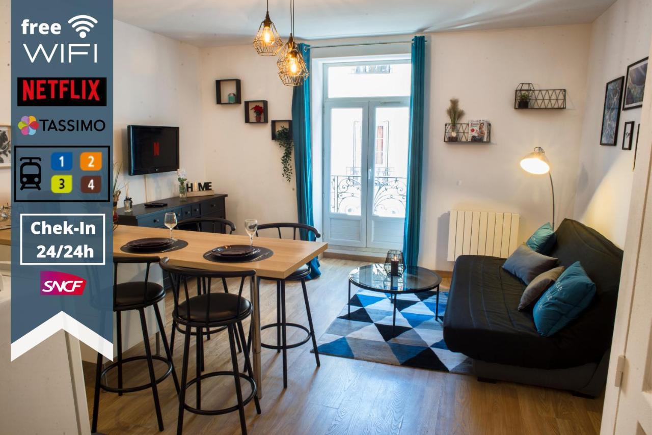 Centreville: T2 Chaleureux Et Cozy/Chekin 24-24H Montpellier Ngoại thất bức ảnh